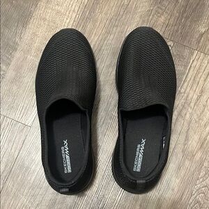 Skechers Black Loafers Slip-On Shoes